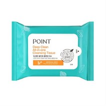 포인트 딥클린 클렌징티슈, 20매, 3개