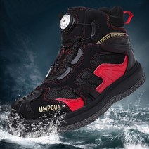 선상낚시 갯바위 논슬립 낚시신발 야외 바위 낚시 신발 사계절 바다 미끄럼 방지 펠트 스틸 네일 바닥 등반 암초 소매 가격 제어 350, 2.41  빨간