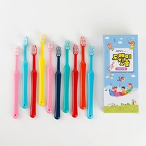 미소덴탈 도레미칫솔 3세-10세 어린이 아동 유아 치과칫솔, 도레미이중(7세-10세), 1박스, 10개입