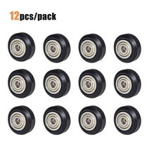 SIMAX3D 1224pcs CNC POM 플라스틱 휠 625zz Idler Pulley Gear 패시브 라운드V 슬롯 Perlin 바퀴 CR10 Ender 33 Pro, CHINA, 12pcs Big Wheel