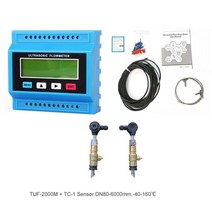 아르곤 CO2 가스 유량계 tuf-2000m 초음파 ts-2tm-1tl-1 변환기 모듈, 호스트 플러스 tc-1