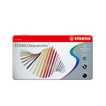 스타빌로 아쿠아칼라색연필 12색세트, 단품