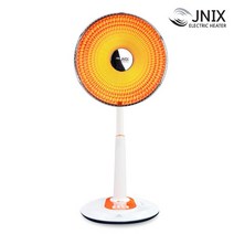 원적외선 세라믹 선풍기형 전기 히터 온풍기, 화이트, JYH-1707C