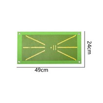 골프 트레이닝 매트 스윙 감지용 배팅 궤도 방향 분석 패드 경로 연습 마킹, [02] 1PC, 02 1PC
