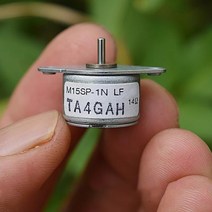 BLDC 서보 소형 스텝 스테핑 감속모터 감속기 엔코더 15mm 미니 스테퍼 모터 마이크로 스테퍼 모터 2상 4선 스테핑 모터 스텝 각도 18도 샤프트 직경 1.5mm, 없음