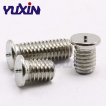 스터드용접기 100 Pcs M6 M8 x L 스테인레스 스틸 A2-70 용접 나사 ISO13918 DIN32501 스폿 스터드 SUS 304, 10 M6X30mm 50Pcs