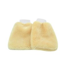1쌍 24x16cm Lambswool 소프트 자동차 세차 장갑 청소 오토바이 와셔 케어 페인트 워시 도구, 01 1 Pair