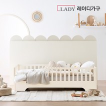 레이디가구 스칸딕 코코 원목 아기침대 데이베드 DB_미니포켓15_SS, 우리밀카스테라[내추럴]