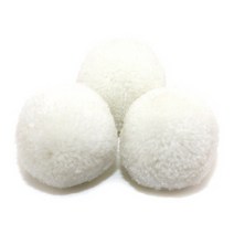 핸드메이드 털실 방울 폼폼이 뿅뿅이 뽕뽕이 40가지 칼라, #01, 40mm (10개입)