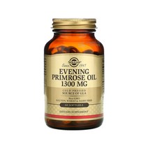 솔가 이브닝 프림로즈 달맞이꽃 오일 1300mg x 소프트젤 60개입, 기본, 1개, 60개