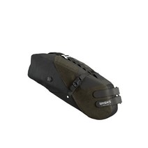 브룩스 [일본 정규품] Brooks 자전거 안장 가방 SCAPE SEAT BAG 스케이프 시트 가방 머드 그린 8 L 방수 내마모성 2 년 보증
