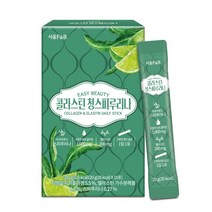 콜라스틴 먹는 콜라겐 엘라스틴 뷰티젤리스틱 청스피루리나 20g X 15포