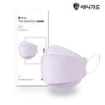 애니가드 KF80 대형 더솔루션 컬러마스크, 30매, 쿨라벤더