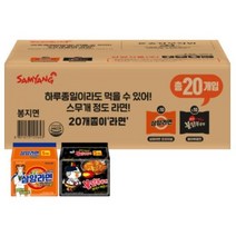 삼양 삼양라면 오리지널 120g x 10p + 불닭볶음면 140g x 10p, 40개