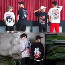 [공장직영 티공장] KN-7915 7916 7917/크로커다일걸 샤크어택 데빌/전사지/필름전용 3개 세트