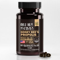 [동신헬스케어] 허니 비즈 프로폴리스 프로폴리스캡슐 면역영양제 프로폴리스추천