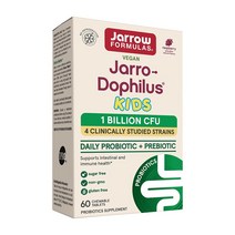 자로우 포뮬러스 재로우 자로우 도피러스 키즈 유산균 10억 CFU 라즈베리맛 1병 60정