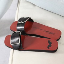 o우수YrHDa-6177sc2컬러 빅버클 여성 샌들 여름 슬라이드 벨트 뮬_xdEna6208