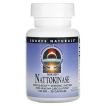 소스내츄럴스 NSK-SD 나토키나제 100 mg 30 Capsules