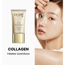 LEADR 콜라겐 촉촉 톤업선크림 /멀티 프로텍션 SPF50 + PA++++, 30ml