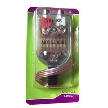 카오디오 블루투스RCA 레벨 어댑터에 자동차 스피커 높은-낮은 소켓 자동 라인 아웃 카플레이어 컨버터 사, 01 1 pcs