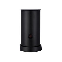 우유스팀기 ZK30 110V-220V 전기 우유 Frother 기계 따뜻하게 550W 자동 빠른 난방 240ML 스테인레스 스틸, 02 Black_01 우리에게