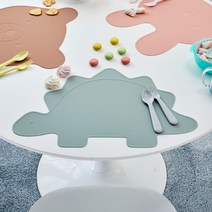 모던하우스 파티애니멀스 실리콘 모양식탁매트 공룡