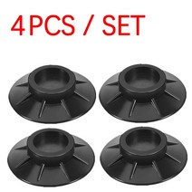 방진고무패드 고무발 스프링 진동 방지 4Pcs 방진 고무 피트 패드 세탁기 바닥 매트 미끄럼 방지 충격 소음
