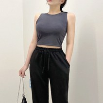 비비드글램 코튼 크롭 나시 5color/ 여름 나시 탱크탑 국내생산