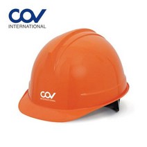 코브 투구형 자동 안전모 7컬러 1P 산업안전용품 안전모 작업모 투구안전모 안전헬멧 산업안전용품, 주황색