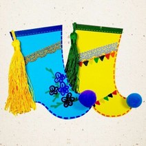 버선 연하장 만들기 10매