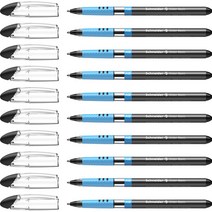 슈나이더 슬라이더 기본 XB 뚜껑 볼펜 세트 1.4mm 10개입, 빨간색