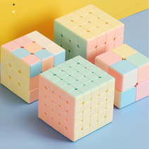매직큐브 2x2 프리미엄 파스텔 큐브 IQ 지능개발, 5X5 큐브