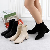 주문폭주 오늘발송] 남다른 세피 삭스 스판 데일리 앵클부츠 3컬러 기본안감 퍼안감 5cm