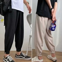 대학생 남자 코디 조거 슬랙스 바지 편한 밴딩 팬츠 팬츠 캐주얼 남자 밴딩 나들이패션 새내기룩