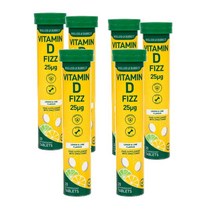 홀랜드앤바렛 영국 Holland & Barrett Vitamin D3 비타민D3 1000IU 레몬 라임맛 20발포정, 6팩
