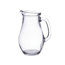 파사바체 비스트로 저그 유리 물병 뚜껑 포함 1000ml, 1개