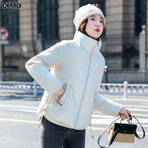 DFMEI 여성 숏 패딩에 도톰 패딩 점퍼