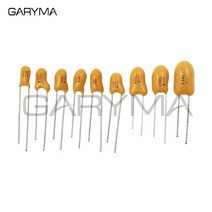 DIP 탄탈럼 커패시터 0.1UF 0.22UF 0.33UF 0.47UF 2.2UF 3.3UF 4.7UF 6.8UF 16V 25V 35V 5 개, 25 DIP 16V 10UF-106F