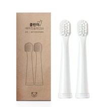 오아 클린이베어 & 핑크퐁 호환 리필 칫솔모 2P, 리필 칫솔모 2P E0218