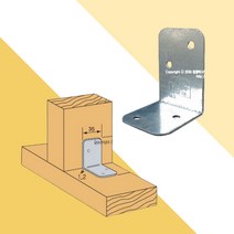 목조철물 데크 꺽쇠 메가타이 구조 목재연결 보강철물 브라켓 R3, 본상품선택, 1개