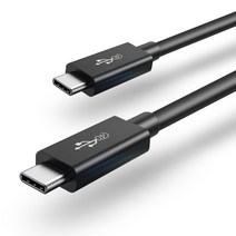 썬더볼트3 PD C타입 to C 100W 초고속충전 UHD 5K 지원 NEXT-4001M-40G, 2M