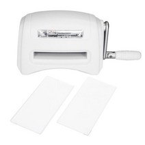 다이컷머신 재단기 DIY 다이어리꾸미기 특수커터 휴대용 절단 다이 커터 기계 스크랩북 카드용 플라스틱 백킹 플레이트와 실용적인 공예 도구, White