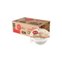 햇반 큰공기 쌀밥 300g 18개 즉석백미밥 한박스