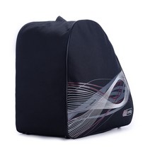 큰 두꺼운 얼음 스키 눈 부츠 가방 스케이트 헬멧 휴대용 캐리 숄더 슈즈 보드 액세서리 미끄럼 방지 블랙, 한개옵션0