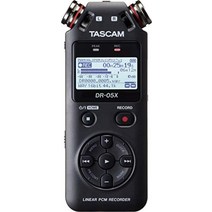TASCAM 태스컴 - USB 오디오 인터페이스 탑재 스테레오 리니어 PCM 레코더 DR-05X