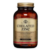 Solgar 솔가 킬레이트 아연 250정 Chelated Zinc, 1개