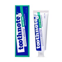 266706 TOOTHNOTE 천연 미백치약 아쿠아민트/스피아민트 100g