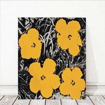 앤디워홀 꽃 액자