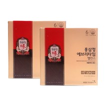 홍삼정 에브리타임 밸런스 30포 X 2박스(쇼핑백)